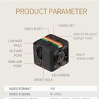 Mini Camara Peque  a Spy De Seguridad Espia Vigilancia Para Casa Y Coche 1080p Hd