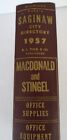 1957 Saginaw Michigan Polk s City Directory With Advertising