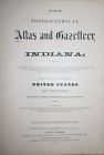 Old Antique 1871 Atlas Map   United States W  Western Territories   Free S h