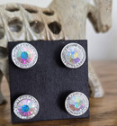 14mm  Ab Crystal Magnetic Pins  Saddle Seat  Western   Sash  Dance Magnet