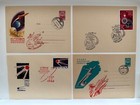 Vintage Rare Postage Stamps Envelopes 16 Cosmos Space Ussr