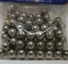 100 Pachinko Steel Balls Authentic Engraved Vintage New Link   Pan Enterprises 