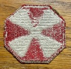 Original Wwii   1950   s - Us 8th  Army Patch - Worn