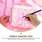 2pcs Cake Painting Pens Edible Baking Ink Pens Edible Ink Marker Baking Pencil