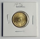 1976 Argentina One Peso Coin Km 63 Sun Of May Brass South America Collectible