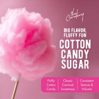 The Candery Cotton Candy Floss Sugar 6lbs 96oz Jars - 2 Pack Strawberry And