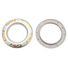 Curtain Grommets Plastic Drapery Eyelet Rings For Window Curtain Rod 12pcs