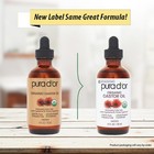Pura D or 4 Oz Organic Castor Oil - 100  Pure Usda Certified Cold Pressed 