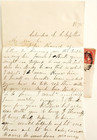 1895 Death Suicide Letters Rose Miller Sc Judge Andrew Coe Meriden Ct Lot Of 4