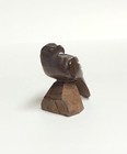 Vintage Hand Carved Ironwood Eagle Wood Figure