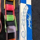 Vintage 1950s Or 1960s Playskool Wooden Caterpillar Pull Toy Featuring Colorful