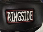 Ringside Black Leather Hook   Loop Closure Headgear M Meets Usa Boxing Standards