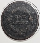 1842 Braided Hair Large Cent     Damaged Pre-civil War U s  Copper - Free Shipping