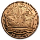 20x 1oz  999 Copper Rounds Abraham Lincoln Eagle Design Full Tube
