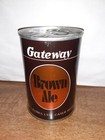 Gateway Brown Ale 9 2 3oz S s B o Foreign Pull Top Beer Can Bristol England