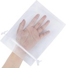 100pcs Sheer Organza Bags White  6 X 9 Inches Christmas Wedding Shower Party
