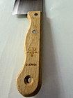 Vintage Chef s Collection Japan Stainless Steel Meat Cleaver Butcher Knife Wood