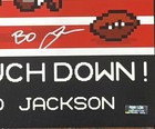 Bo Jackson Signed Auto 11x14 Photo Ohio State Buckeyes Tecmo Bowl Prime Time Coa