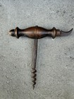 A Very Nice Marked Example Of An Antique Corkscrew With Foil Knife