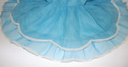 Vintage Lil Airess Toddler Girls Blue Party Dress Pageant Ruffles