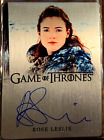 2023 Game Of Thrones Art   Images Rose Leslie As Yrgitte Autograph Metal 26 55