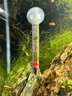 Fish Tank Aquarium Thermometer Glass Mount Suction Cup Floating Temperature