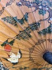 Vintage Chinese Paper Parasol Umbrella Good Condition