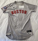 Walker Buehler Game Team Used Worn  2025 Boston Red Sox Road Grey Jersey Mlb Loa