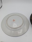 Set Of 5 Japanese Satsumi Moriage Plates Edo Period Samurai Theme