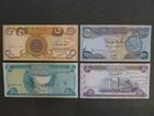 1000  500  250  50 Iraq Dinar Bundle   1800 Unc  Lot Of 4 Notes Iraqi Money
