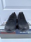 Skechers Work Black Shoes Women Memory Foam Slipon Slip Resistant 77260 Size 7 5