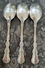 International Sterling Silver Angelique Teaspoons  3  6  