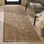 Safavieh Natural Fiber Collection Runner Rug - 2  X 8   Natural Brown 