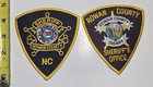 Lot Of 2 Rowan County Sheriff Nc Police Patches Salisbury North Carolina