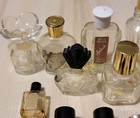 Lot Of 29 Empty Mini Perfume   Cologne Bottles Vials Modern Vintage Mixed As-is