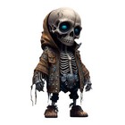 Halloween Skull Figurines Skeleton Doll Statue Crafts Desk Ornaments Home Decor