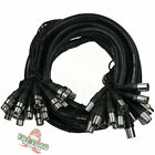 Xlr Snake Cable - 16 Channel 20ft Mic Cord Dj Mixer Interface Hub Female To Male