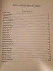 Baby Memory Book