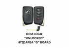 Diy Kit For Original Oem Virgin Lexus Es300h Es350 Smart Key Hyq14fba G Board