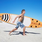 11  Inflatable Stand Up Paddle Board Surfboard Sup W  Bag Adjustable Fin Paddle