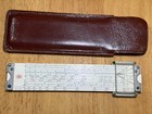 Vintage Frederick Post No  1461 Pocket Slide Rule Bamboo Sun Hemmi Japan