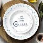 Corelle Country Cottage 12-piece Glass Dinnerware Set Service For 4 Plates