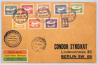 Bolivia Air Mail Cover Lloyd Aero First Flight Brazil La Paz 1930 Condor E Zd282