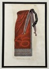 Original 1850 Seneca Native American Male Legging Print indian old new York ny