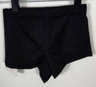 Danskin Girls Size Small  4-6  Black Boy Cut Shorts Nwt