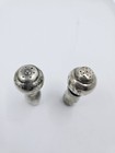 Sterling Silver 950 Kokeshi Doll  Salt   Pepper Shakers 