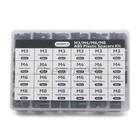 500pcs Plastic Spacer M3 M4 M6 M8 Washer Round Unthreaded Spacers Assortment Kit