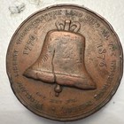 1876 So-called Dollar Silver Medal Independence Hall Liberty Bell