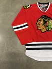Reebok Premier Nhl Jersey Chicago Blackhawks Blank Red Size L