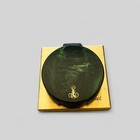 Vintage 60s Estee Lauder Evening Compact Green Marble Powder Honey Glow Box Nos